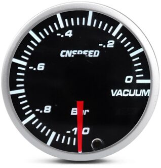 Cnspeed 2Inch 52Mm Auto Vacuüm Gauge -10-0 Led 10-Kleur Vacuüm Gauge Auto gauge/Auto Meter