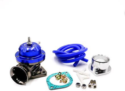 Cnspeed Universele Type-Rs Turbo Blow Off Valve Verstelbare 25psi Bov Blow Dump/Blow Off Adapter YC100370 Blauw