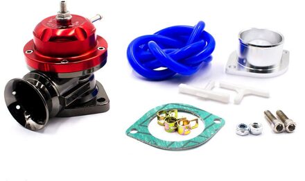Cnspeed Universele Type-Rs Turbo Blow Off Valve Verstelbare 25psi Bov Blow Dump/Blow Off Adapter YC100370 Rood