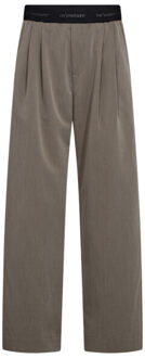 Co couture tengacc pantalons 41069 - maat S Bruin