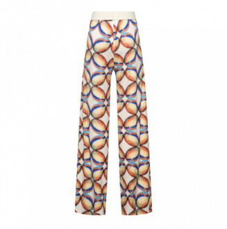 &co women broek loa petal sand - maat S Veelkleurig