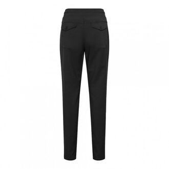 &co women broek penny comfort twill black Zwart - XXL