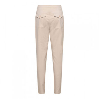 &co women broek penny comfort twill sand - maat XXL Beige