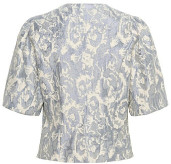 &co women jasje ziva light denim multi Veelkleurig - S