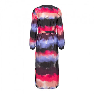 &co women jurk avena watercolor pink multi Veelkleurig - XL