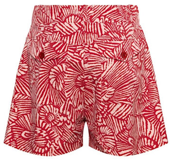 &co women short posie flower stone red multi - maat XXL Veelkleurig