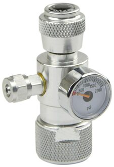 CO2 Aquarium Moss Plant Fish Enkele Manometer Regulator Manometer Apparatuur Aquarium Accessoires