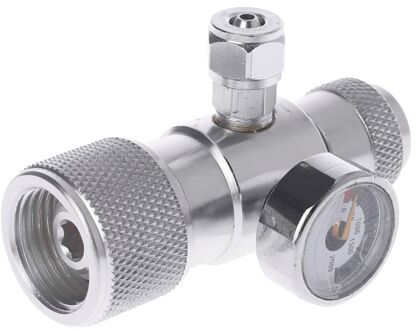 CO2 Manometer JIS m22-14 Regulator Manometer Over 1500PSI Cilinder Reducer U1JB