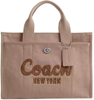 Coach Cargo Tote dark natural Damestas Taupe - H 25 x B 34 x D 15