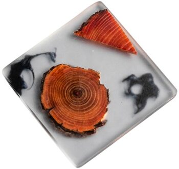 Coaster Japanse Hars Thee Coaster Isolatie Thee Dienblad Huishouden Antislip Schotel Thee Set Accessoires licht grijs