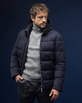 Coat at001-51000 Blauw - XL