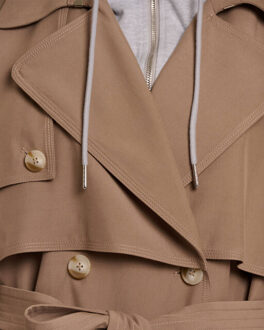 Coat kae.7002621 Bruin - 40