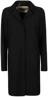 Coats Herno , Black , Dames - 2XL