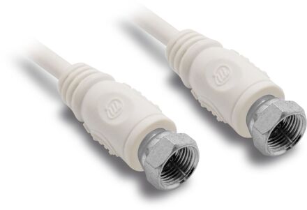 Coaxiale Kabel Voor Satelliet Tv-f Stekkers M/m-0.5 M
