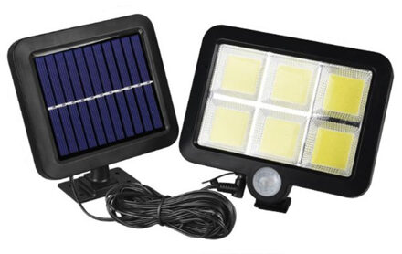 COB 100/120 LED Solar Light PIR Motion Sensor Wandlampen Outdoor Waterdichte Straatverlichting Zonne-verlichting voor Tuin Decoratie