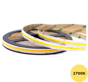 COB Ledstrip 24 Volt - 2700K - 5 meter - 320LED/m - 8W/m - IP20
