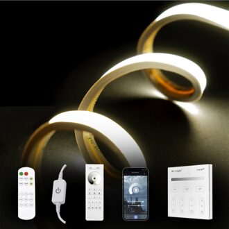 Cob neon inclusief profiel - overal knipbaar - warm wit set - 3m