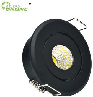 Cob plafondlamp met Drivers AC85-265V Showcase Jewery Kast Verlichting led cob spot lingt led cob plafond 10 stks/partij warm wit / Sandy zilver