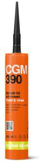 Coba CGM390 sanitair siliconenkit 310ml cementgrijs