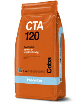 Coba cta 120 poederlijm 5 kg vocht en vorst bestendig