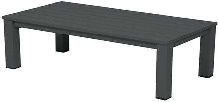 Coba lounge tuintafel 130x70 - donker grijs Zwart