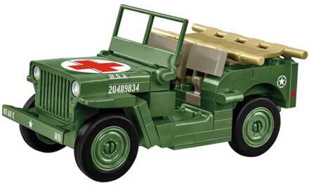 Cobi Historical Collection - Medical Willys MB Constructiespeelgoed