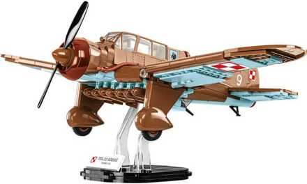 Cobi Historical Collection - PZL.23 Karaś Constructiespeelgoed