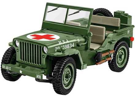 Cobi Historical Collection - Willys MB Medical Constructiespeelgoed