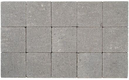 Cobo Buitentegel Garden - Antraciet - Getrommeld - 15x15 Cm