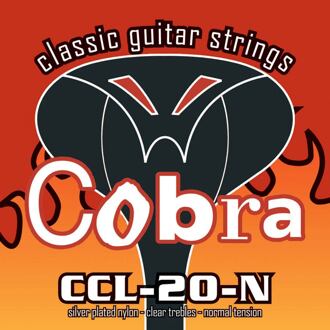 Cobra CCL-20-N snarenset klassieke gitaar snarenset klassieke gitaar, silverplated nylon, normal tension