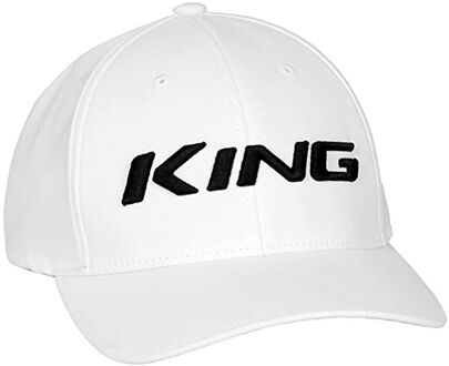 Cobra King Pro Logo Graphic Flex Fit Wit Heren Golfpet 909242 02 - maat