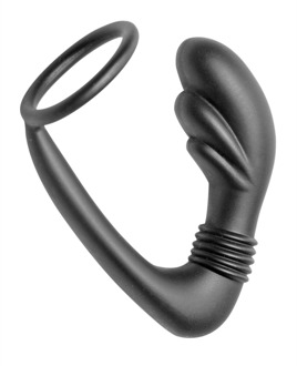 Cobra - Silicone Prostate Massager en Cockring - Cobra - Silicone Prostate Massager en Cockring