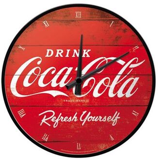 Coca Cola Collection COCA-COLA Wandklok - Origineel COCA-COLA product - doorsnede 31cm