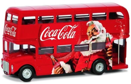 Coca Cola Collection Speelgoed auto London bus Coca Cola kerstmis 1:36