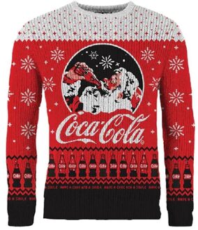 Coca-Cola Holidays Are Coming Knitted Christmas Jumper - L