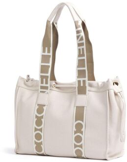 Coccinelle 2Day Signature Handtas Wit - One Size
