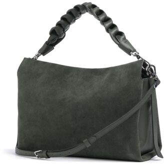 Coccinelle Boheme Clutch Tas Groen