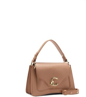 Coccinelle C-Me Handtas Beige