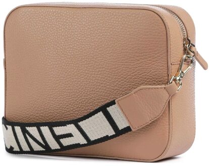 Coccinelle Camera Schoudertas met Band Bruin