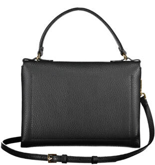 Coccinelle Dames Zwarte Leren Handtas