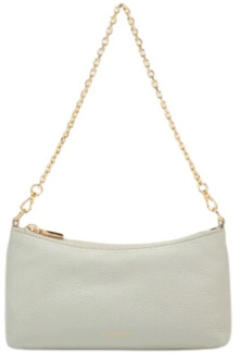 Coccinelle Grained Leather Mini Bag in Celadon Green Coccinelle , Green , Dames - ONE Size