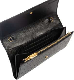 Coccinelle Metaal Crossbody Tas Zwart