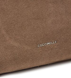 Coccinelle Oliver Schoudertas - maat Bruin