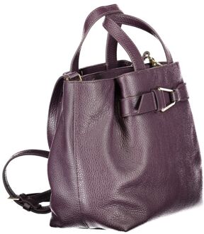 Coccinelle Paarse Leren Handtas