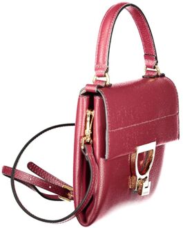 Coccinelle Paarse Leren Handtas