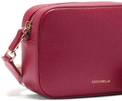 Coccinelle Tebe Mini Tas - maat Rood