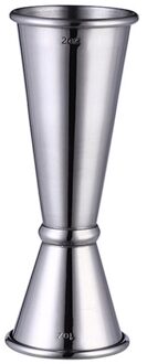 Cocktail Bar Jigger Rvs Dubbele Cup Maatbeker Barman Bartending Maatbeker Maatbeker Met Schaal Bar Te 01