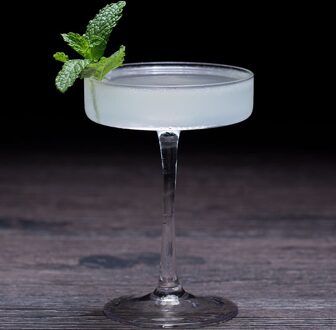 Cocktail Glas Platte Bodem Japanse Klassieke Goblet Bar Professionele Glazen Beker 140Ml