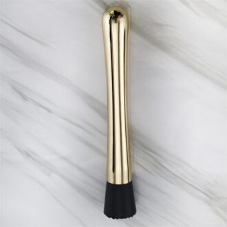Cocktail Muddle Rvs Bar Mixer Ijs Verpletterende Gereedschap Diy Drank Fruit Mojito Cocktail Muddlers Crusher Bar Bar Tool goud