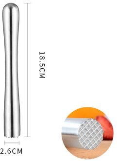Cocktail Muddler Rvs Bar Mixer Bar Gebruiksvoorwerpen En Accessoires Mojito Cocktail Diy Vruchtensap Muddler Verpletterd Ijs Bar